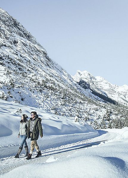 Winter hiking