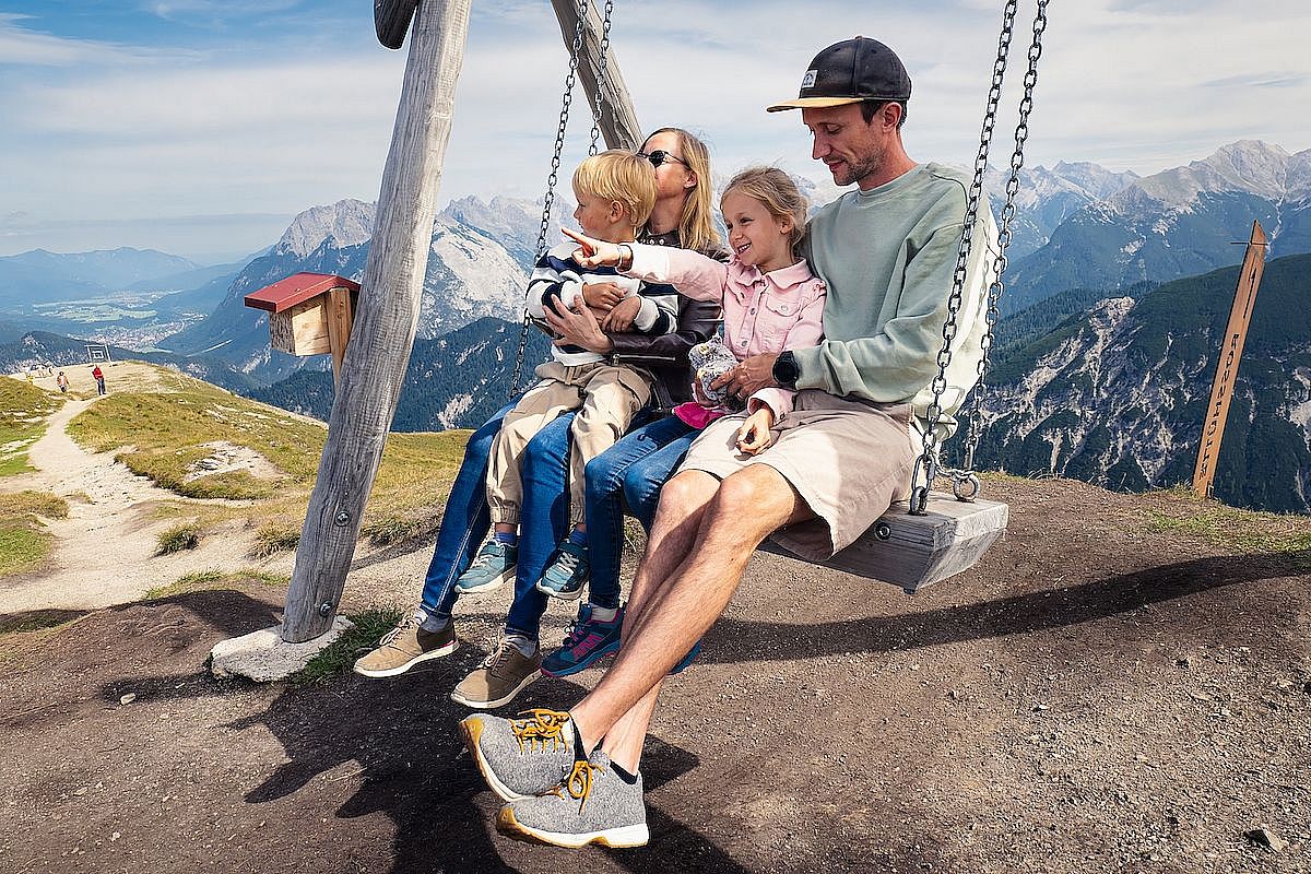 Familienurlaub in der Region Seefeld - Familie am Seefelder Joch